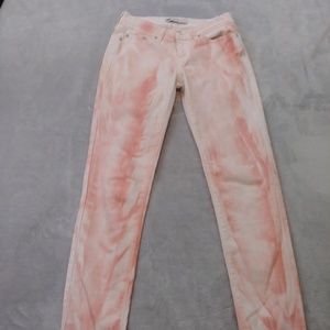 Levi skinny  tie dye jeans size 6/28  /AA63